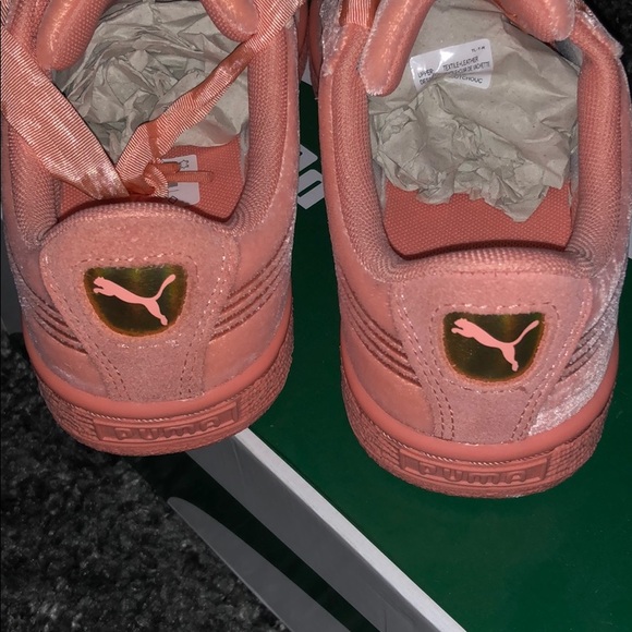 🔥PUMA Basket Classic Grade School Desert Flower NWT - Picture 7 of 8